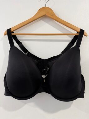 Torrid Black Perfect T Shirt Lightly Lined Bra 48DD